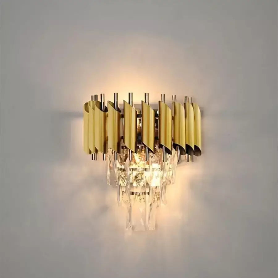 Lampa Cristal Roy 2x E27 Złota Lampa wewnętrzna Domyślny tytuł Alessandro Design
