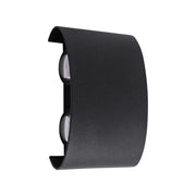 Kinkiet LED do użytku zewnętrznego i wewnętrznego, 4 źródła x 1 W, IP65, ABS, czarny, 3000 K Kinkiety zewnętrzne Tytuł domyślny Alessandro Design