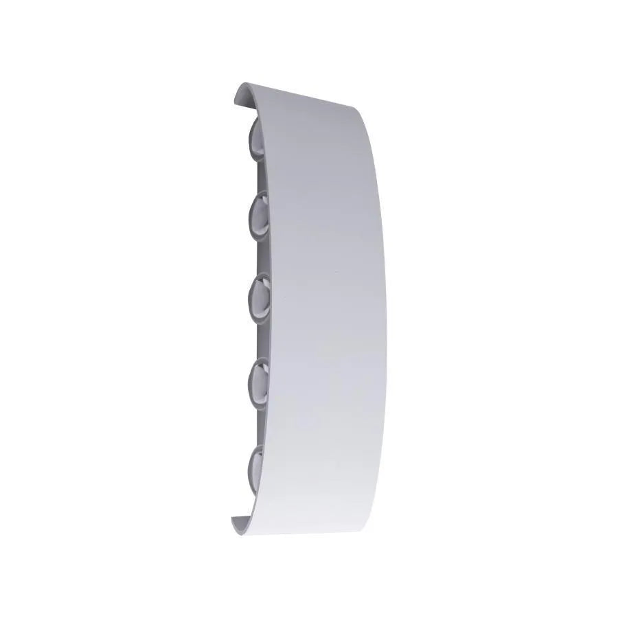 Kinkiet LED Fantas Wewnętrzny/Zewnętrzny, 10 źródeł x 1W, IP65, Biały, 3000K