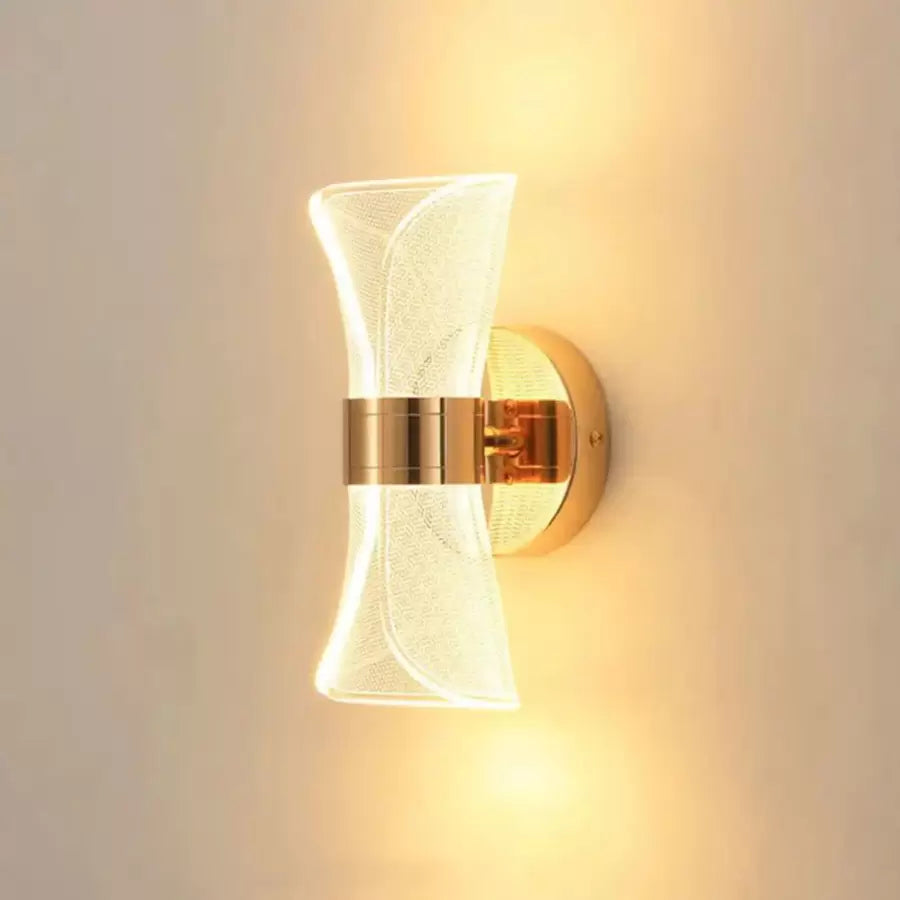 Callum 7W Złoty kinkiet LED Kinkiety wewnętrzne Domyślny tytuł Alessandro Design