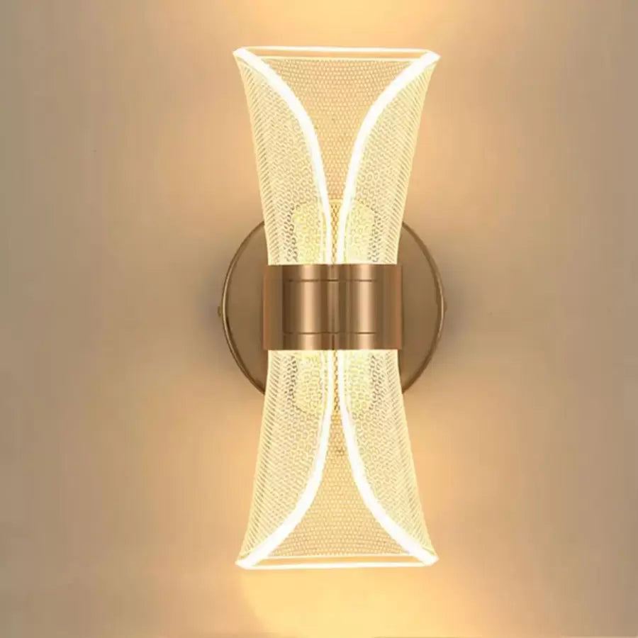 Callum 7W Złoty kinkiet LED Kinkiety wewnętrzne Domyślny tytuł Alessandro Design