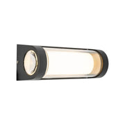 Kinkiet zewnętrzny LED Han, 8 W, metal, czarny Kinkiety zewnętrzne Domyślny tytuł Alessandro Design