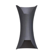 Kinkiet zewnętrzny LED Heba, 10W IP65, metal, czarny Kinkiety zewnętrzne Nazwa domyślna Alessandro Design