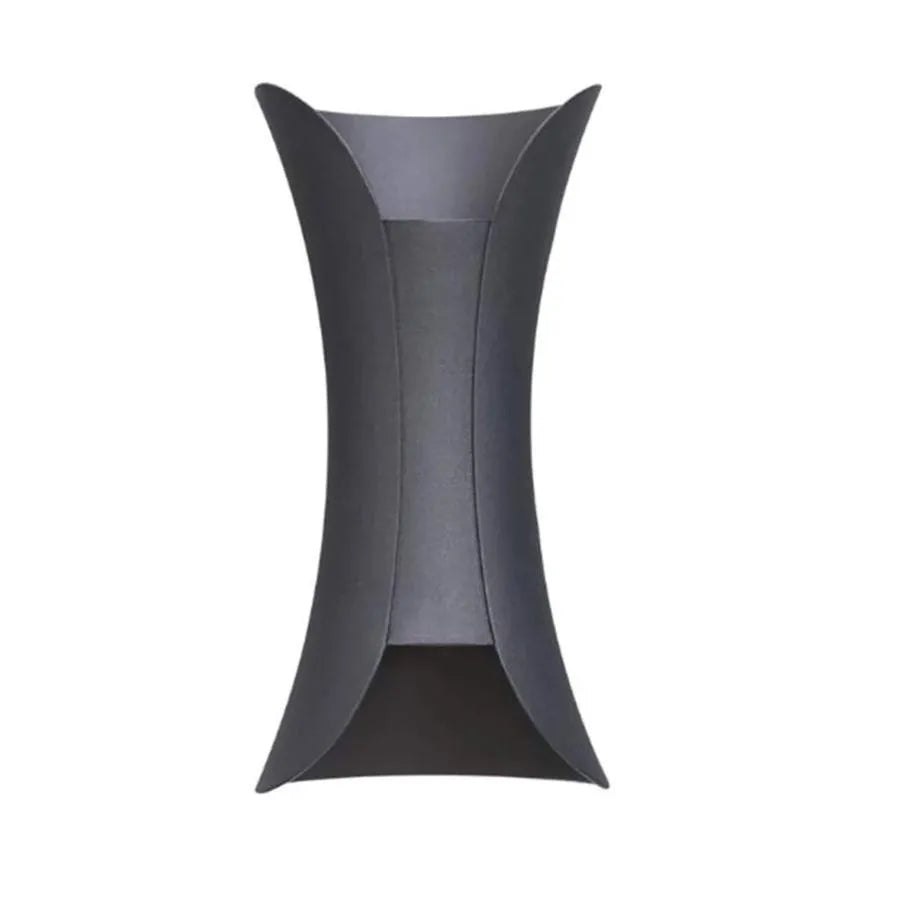 Kinkiet zewnętrzny LED Heba, 10W IP65, metal, czarny Kinkiety zewnętrzne Nazwa domyślna Alessandro Design