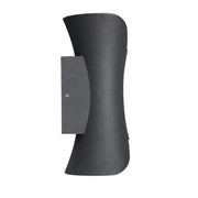 Kinkiet zewnętrzny LED Heba, 10W IP65, metal, czarny Kinkiety zewnętrzne Nazwa domyślna Alessandro Design