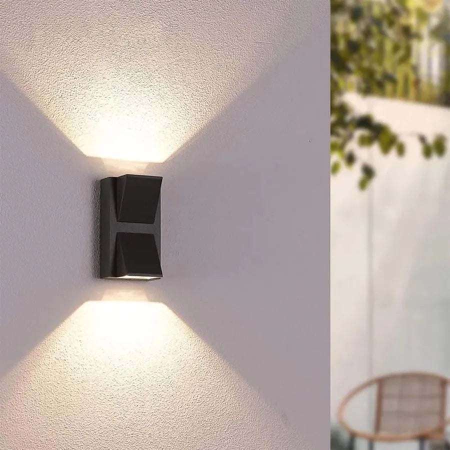 Kinkiet zewnętrzny LED Kirima 6W Czarny Kinkiety zewnętrzne Nazwa domyślna Alessandro Design