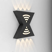 Kinkiet zewnętrzny LED Retelis, 12W, metal, czarny Kinkiety zewnętrzne Nazwa domyślna Alessandro Design