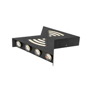 Kinkiet zewnętrzny LED Retelis, 12W, metal, czarny Kinkiety zewnętrzne Nazwa domyślna Alessandro Design