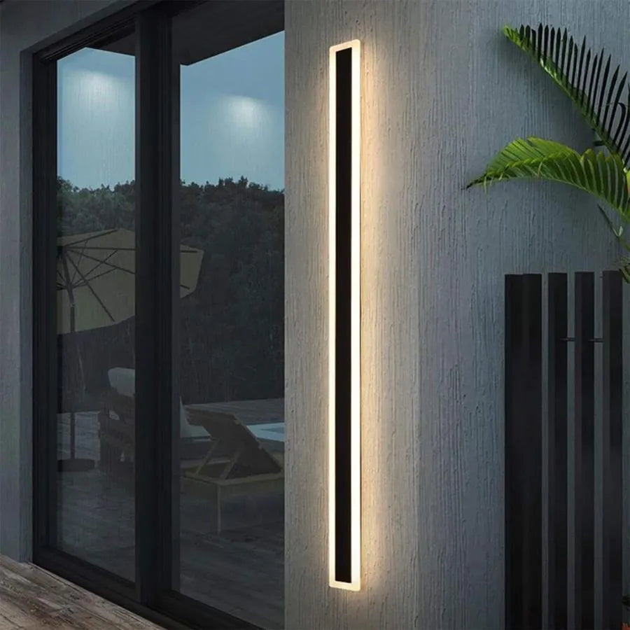 Kinkiet zewnętrzny LED Salma, 12W, IP65, metal, czarny Kinkiet zewnętrzny Domyślny tytuł Alessandro Design