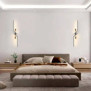 Kinkiet LED Elliana 18W Czarny Biały Kinkiety wewnętrzne Tytuł domyślny Alessandro Design