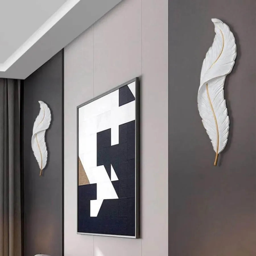 Kinkiet LED Esther, kształt klina, 36W, 87cm biały/złoty Kinkiet wewnętrzny Domyślny tytuł Alessandro Design