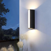 Kinkiet zewnętrzny LED Carina, 20W, czarny, 3000K, metal Kinkiety zewnętrzne Nazwa domyślna Alessandro Design