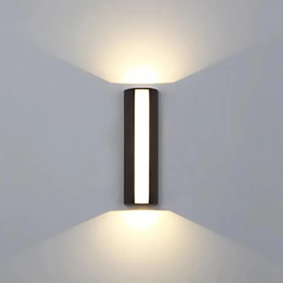 Kinkiet zewnętrzny LED Carina, 20W, czarny, 3000K, metal Kinkiety zewnętrzne Nazwa domyślna Alessandro Design