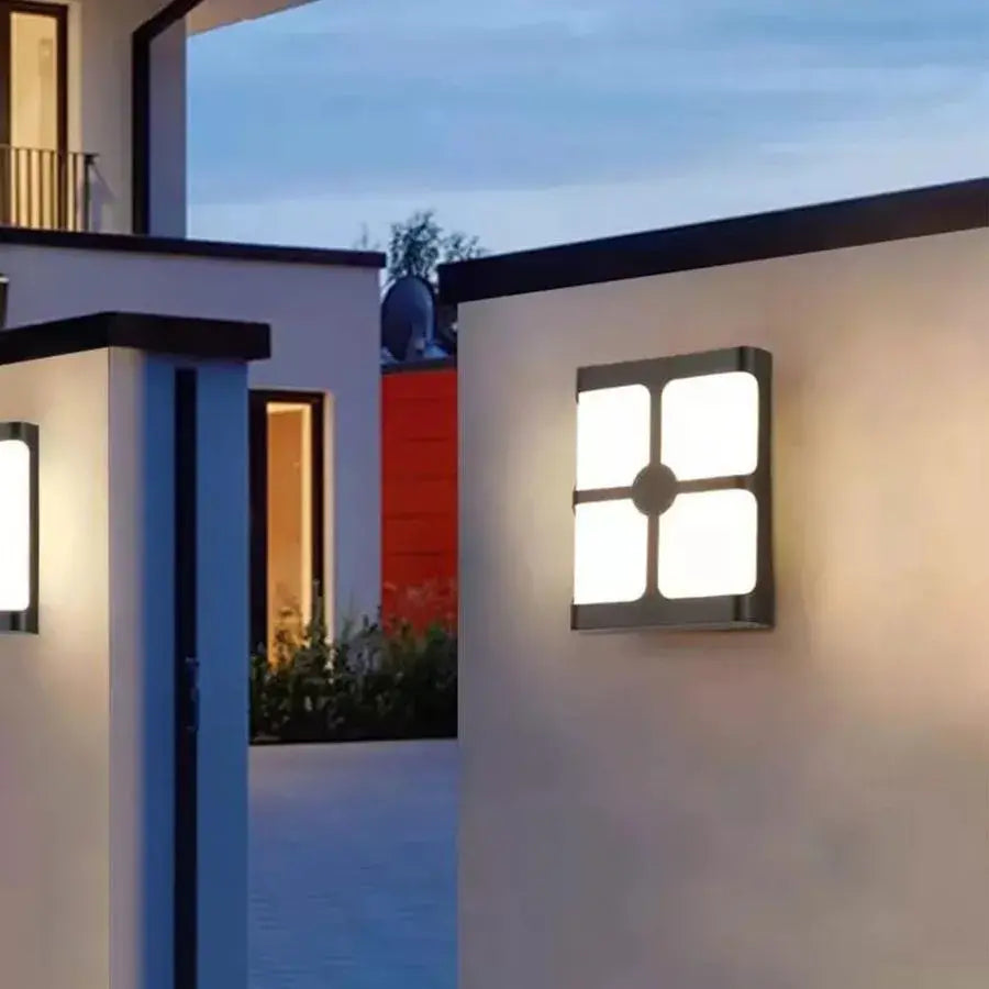 Kinkiet zewnętrzny LED Timeea, 18 W, czarny, 3000 K Kinkiety zewnętrzne Domyślny tytuł Alessandro Design