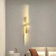 Kinkiet LED Gavin 18W Białe Złoto Kinkiety wewnętrzne Domyślny tytuł Alessandro Design