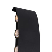 Kinkiet LED Fantas do użytku zewnętrznego i wewnętrznego, 8 źródeł x 1 W, IP65, metaliczny, czarny, 3000 K Kinkiety zewnętrzne Domyślny tytuł Alessandro Design