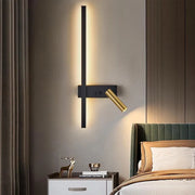 Kinkiety zewnętrzne LED Glory 9W z czarnego złota Domyślny tytuł Alessandro Design