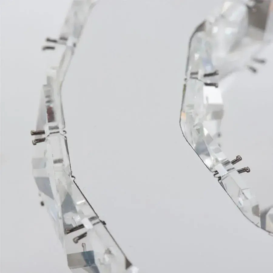 Żyrandol kryształowy LED MAJORA 8W, średnica 20cm, światło zimne/ciepłe/neutralne, błyszczący chrom Żyrandole kryształowe LED Domyślny tytuł Alessandro Design