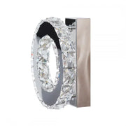Żyrandol kryształowy LED MAJORA 8W, średnica 20cm, światło zimne/ciepłe/neutralne, błyszczący chrom Żyrandole kryształowe LED Domyślny tytuł Alessandro Design