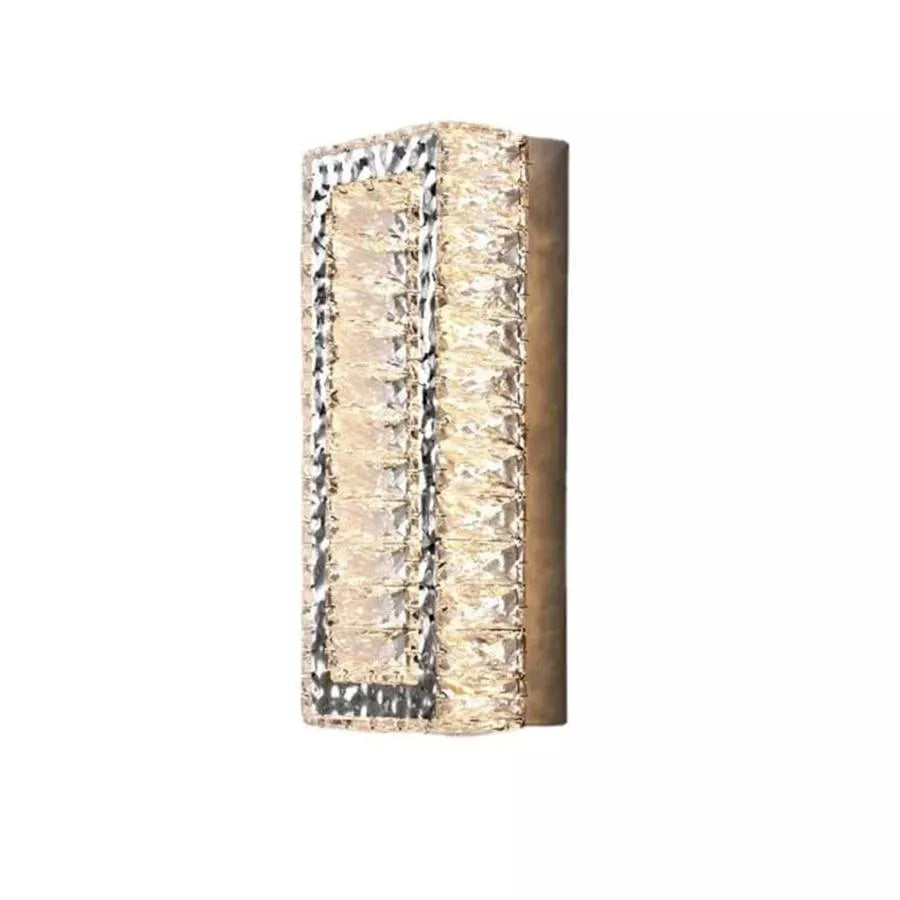 Kinkiet LED Crystal Mefisto 24W Srebrny Kinkiety wewnętrzne Tytuł domyślny Alessandro Design