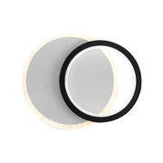 Kinkiet LED SMALON 26W, 2 koła, światło zimne/ciepłe/neutralne, czarno-biały żyrandol LED Domyślny tytuł Alessandro Design