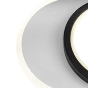 Kinkiet LED SMALON 26W, 2 koła, światło zimne/ciepłe/neutralne, czarno-biały żyrandol LED Domyślny tytuł Alessandro Design