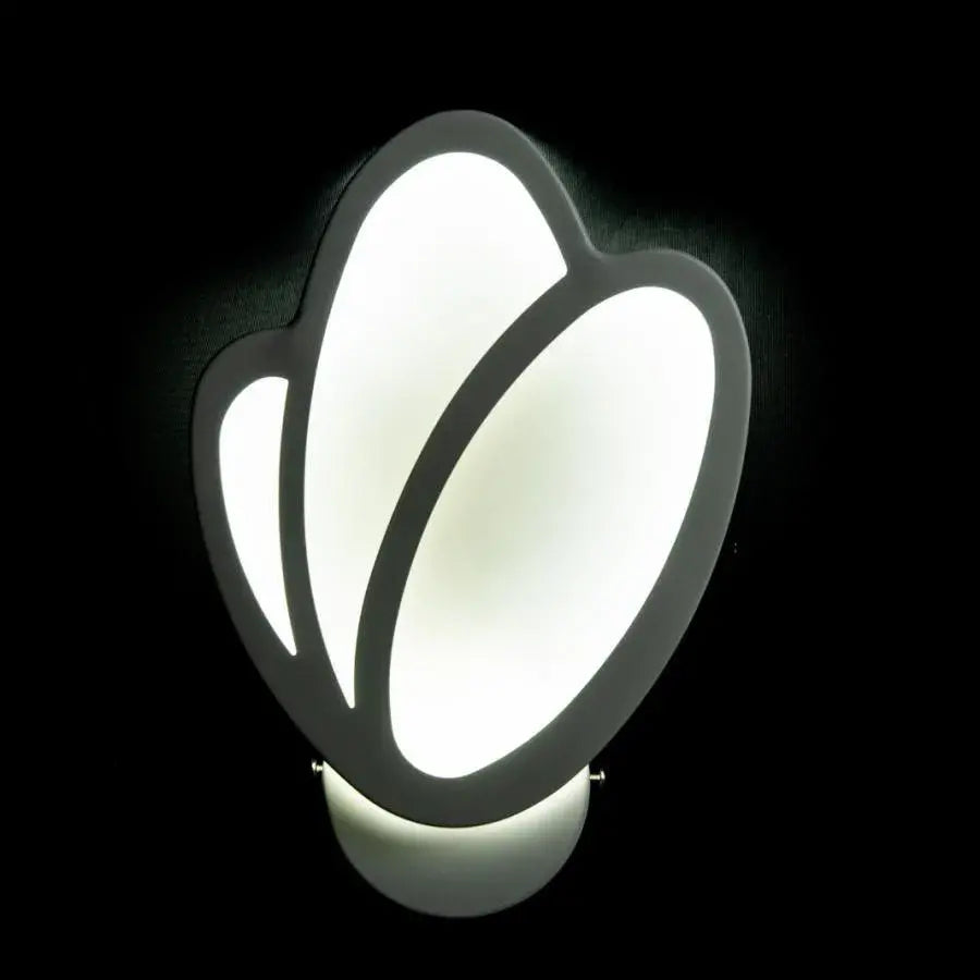 Kinkiet LED Tulip 15 W, światło zimne/ciepłe/neutralne 3000 K/4000 K/6000 K, białe, metalowe i akrylowe kinkiety wewnętrzne tytuł domyślny Alessandro Design