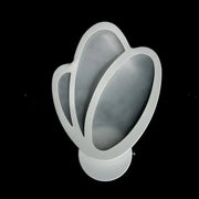 Kinkiet LED Tulip 15 W, światło zimne/ciepłe/neutralne 3000 K/4000 K/6000 K, białe, metalowe i akrylowe kinkiety wewnętrzne tytuł domyślny Alessandro Design