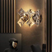 Kinkiet Yasmina 2xE14, Metal i Kryształ, Chrom Kinkiety wewnętrzne Domyślny tytuł Alessandro Design