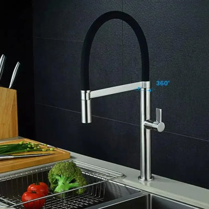 Bateria kuchenna KORMAN TECHNIK, mosiądz sanitarny, chrom, baterie kuchenne CF2044 Domyślny tytuł Alessandro Design