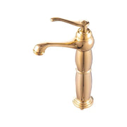 Bateria umywalkowa, mosiądz sanitarny, złoto, baterie łazienkowe CF/1010 Domyślny tytuł Alessandro Design