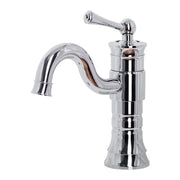 Bateria umywalkowa, mosiądz sanitarny, chrom, WZY/319/C Baterie łazienkowe Domyślny tytuł Alessandro Design