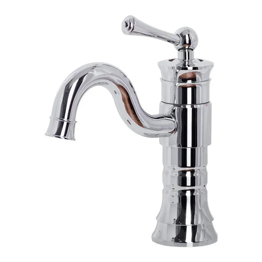 Bateria umywalkowa, mosiądz sanitarny, chrom, WZY/319/C Baterie łazienkowe Domyślny tytuł Alessandro Design