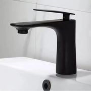 Bateria umywalkowa, mosiądz sanitarny, czarny, baterie łazienkowe CF2025 Domyślny tytuł Alessandro Design