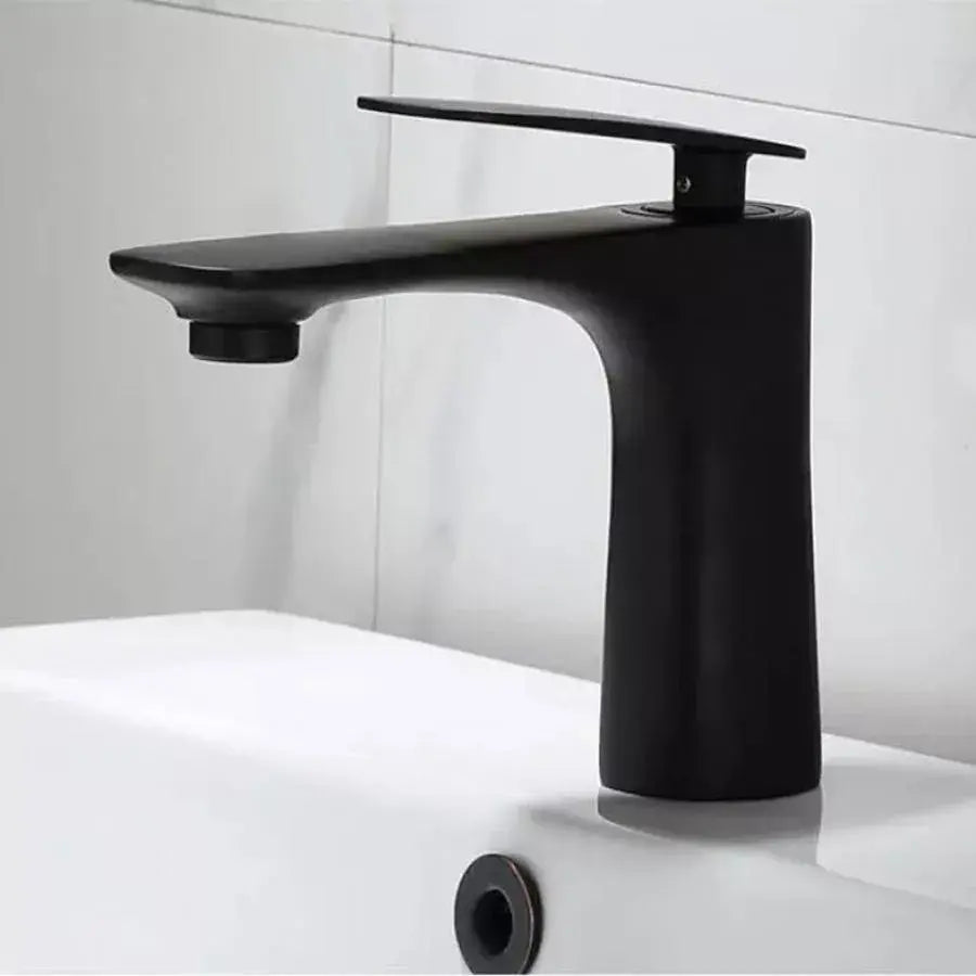 Bateria umywalkowa, mosiądz sanitarny, czarny, baterie łazienkowe CF2025 Domyślny tytuł Alessandro Design