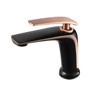 Bateria umywalkowa, mosiądz sanitarny, czarny, MP015H-M Baterie łazienkowe Domyślny tytuł Alessandro Design