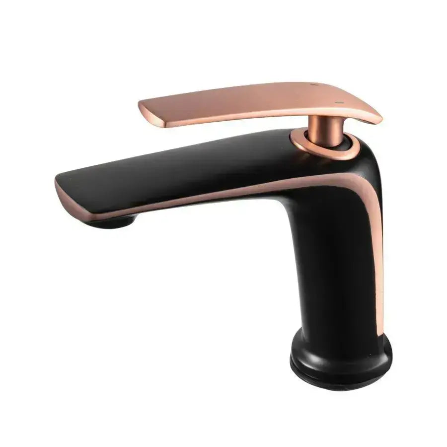 Bateria umywalkowa, mosiądz sanitarny, czarny, MP015H-M Baterie łazienkowe Domyślny tytuł Alessandro Design