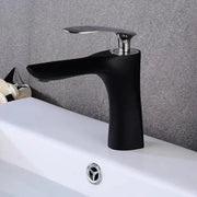 Bateria umywalkowa, mosiądz sanitarny, czarny, baterie łazienkowe OD/2024 Domyślny tytuł Alessandro Design