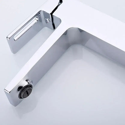 Bateria umywalkowa, mosiądz sanitarny, satyna, 9807 Baterie łazienkowe Domyślny tytuł Alessandro Design