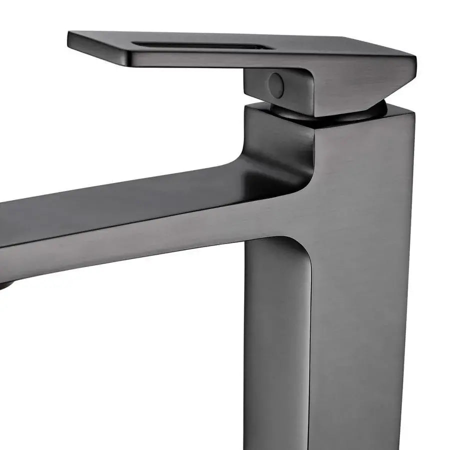 Bateria umywalkowa, mosiądz sanitarny, satyna, 9807N Baterie łazienkowe Domyślny tytuł Alessandro Design