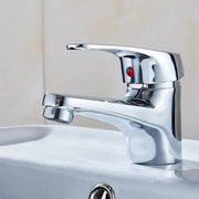 Bateria umywalkowa, stop, chrom, baterie łazienkowe LV001S Domyślny tytuł Alessandro Design