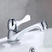 Bateria umywalkowa motylkowa Zimna woda Chromowane baterie łazienkowe Domyślny tytuł Alessandro Design
