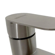 Bateria umywalkowa, szczotkowana stal nierdzewna, armatura, zestaw mocujący, baterie łazienkowe ZY1002 Domyślny tytuł Alessandro Design