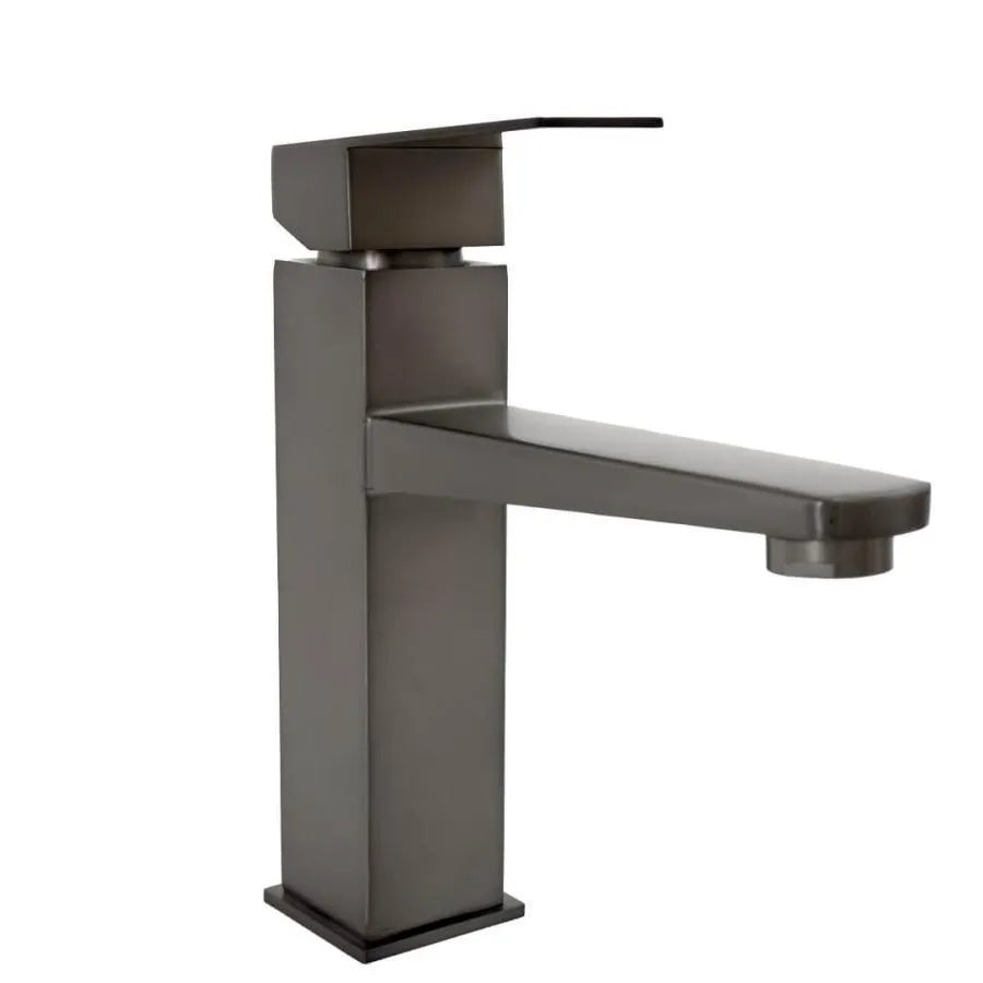 Szara bateria zlewozmywakowa ze stali nierdzewnej ZY1006 Baterie łazienkowe Domyślny tytuł Alessandro Design