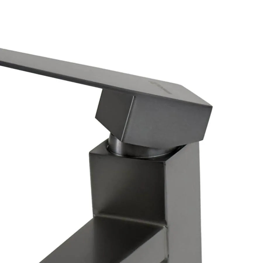 Szara bateria zlewozmywakowa ze stali nierdzewnej ZY1006 Baterie łazienkowe Domyślny tytuł Alessandro Design