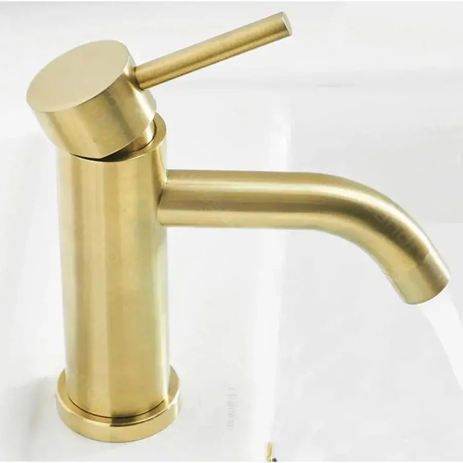Bateria zlewozmywakowa, stal nierdzewna SUS304, złoto, baterie łazienkowe N/MP0A1 Domyślny tytuł Alessandro Design