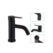 Bateria zlewozmywakowa, stal nierdzewna SUS304, czarna, baterie łazienkowe HS/LY007 Domyślny tytuł Alessandro Design