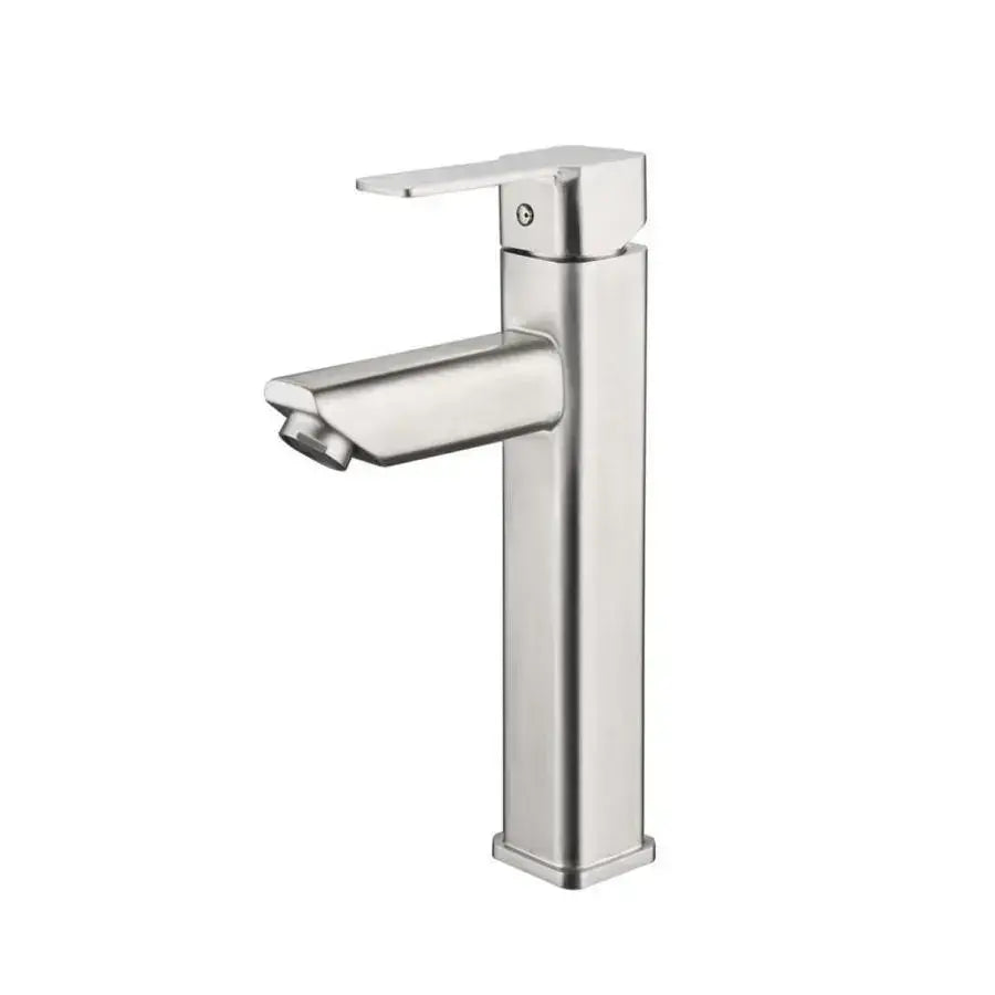 Bateria zlewozmywakowa, stal nierdzewna SUS304, satyna, baterie łazienkowe MP014 Domyślny tytuł Alessandro Design