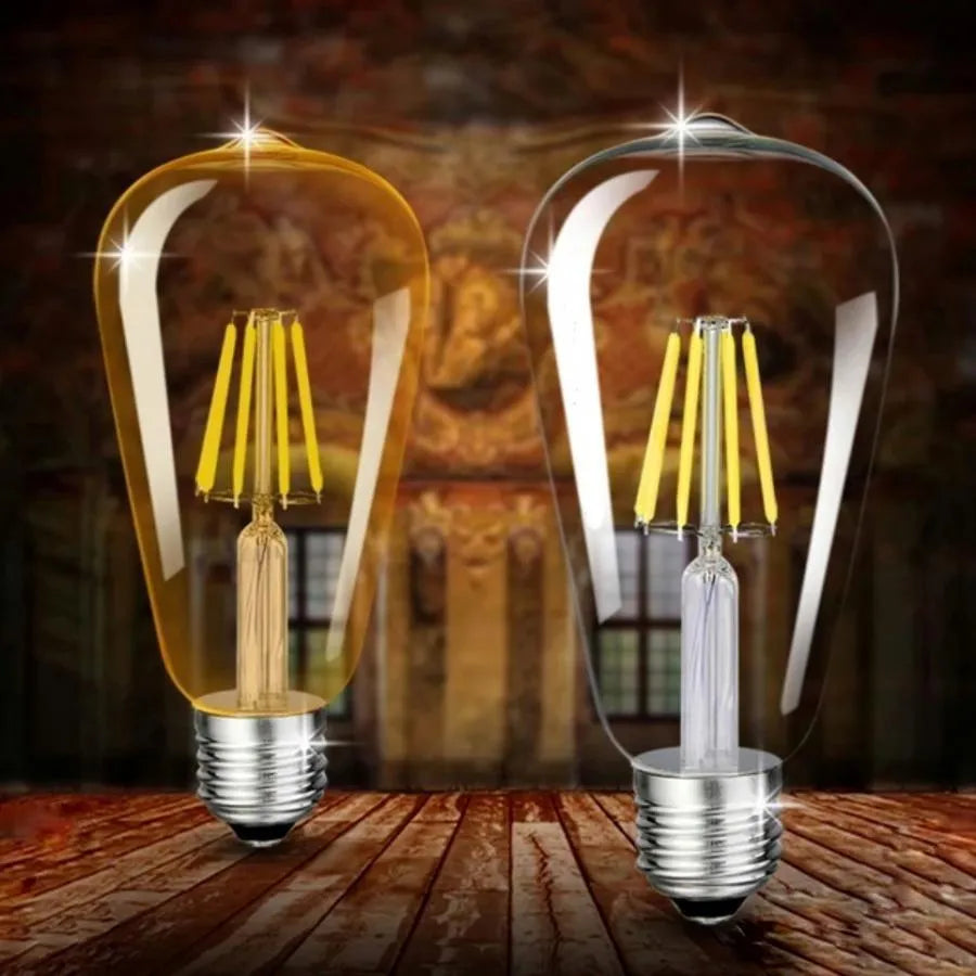 Żarówka ST64, E27, 4W, ciepłe światło LED Produkty Domyślny tytuł Alessandro Design