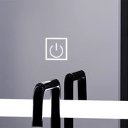 Giga LED Mirror, 60x80cm, 14W, Touch, 6000K Light Korman Mirrors E Domyślny tytuł Alessandro Design